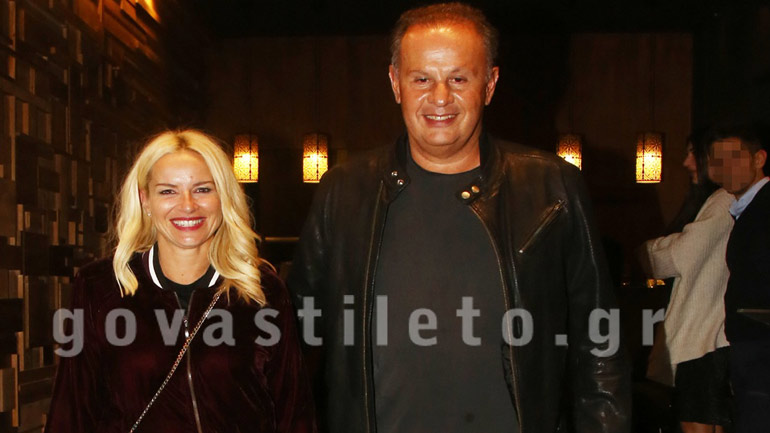 Μαρία Μπεκατώρου – Αντώνης Αλεβιζόπουλος: Full in love σε βραδινή έξοδο