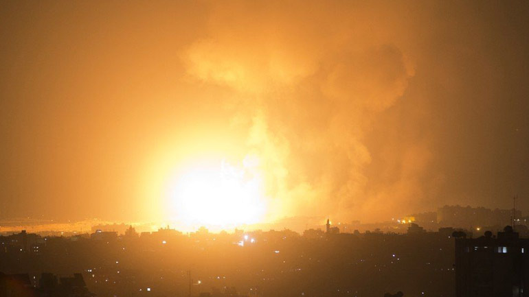 Ισραηλινές αεροπορικές επιδρομές στη Λωρίδα της Γάζας