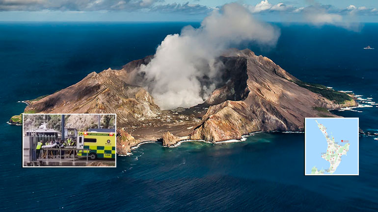 Έκρηξη ηφαιστείου στη Νέα Ζηλανδία