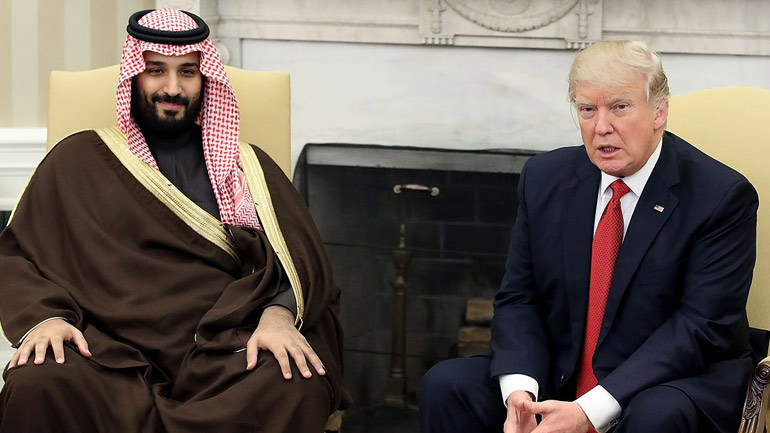 Συλλυπητήρια από τον Σαουδάραβα πρίγκιπα διάδοχο Μπιν Σαλμάν στον Τραμπ για την επίθεση στη Φλόριντα