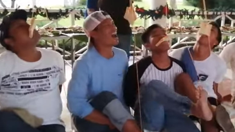 Φιλιππίνες: Διαγωνισμός συντονισμού και… φαγητού