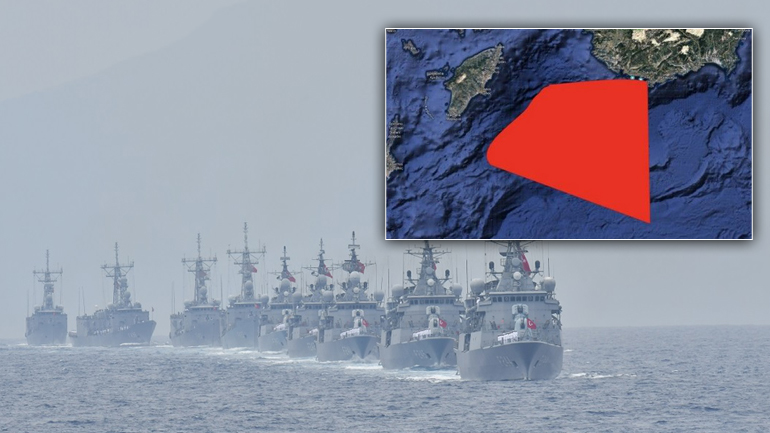 Η Τουρκία “κλείνει” με Navtex περιοχή στο νότιο Αιγαίο