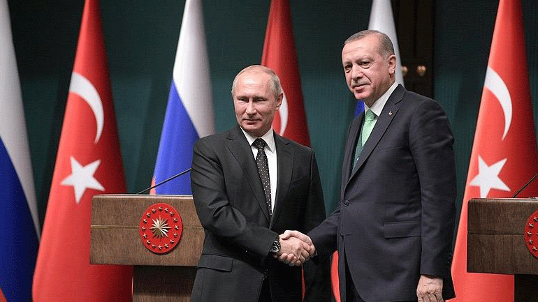 Τηλεφωνική επικοινωνία Πούτιν – Ερντογάν για τη Λιβύη τις ερχόμενες μέρες