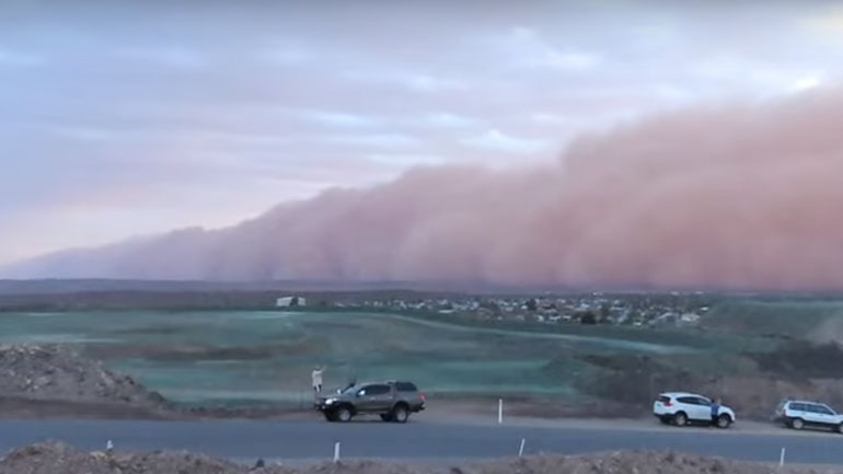 Αυστραλία: Αμμοθύελλα «κατάπιε» πόλη