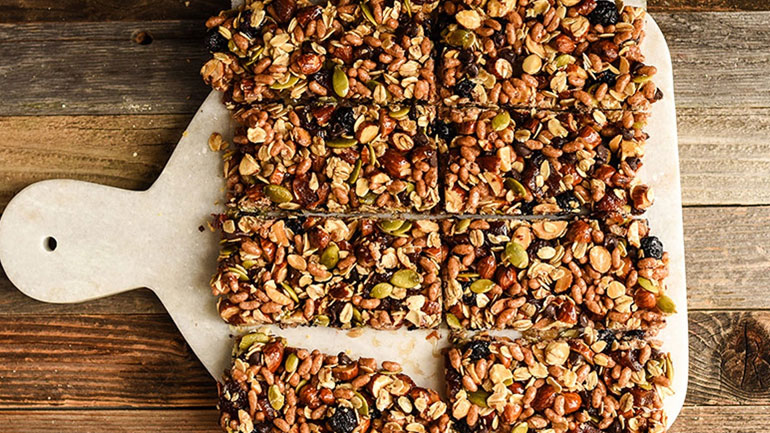 Energy bars χωρίς γλουτένη και ζάχαρη