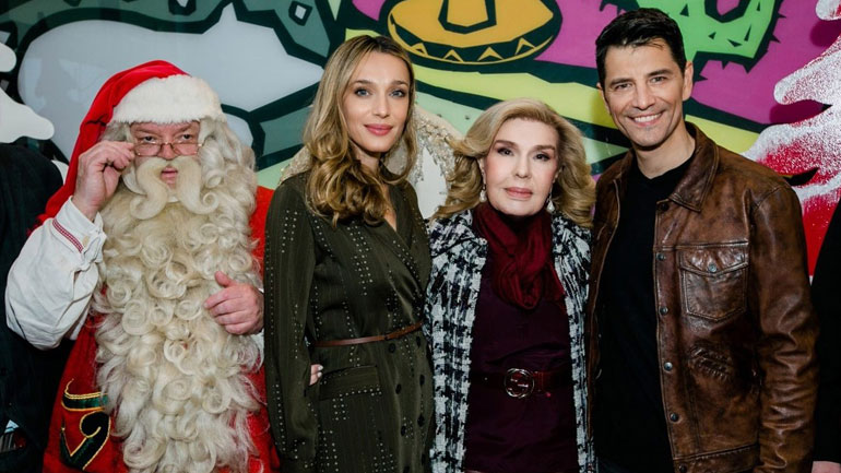 Επώνυμες παρουσίες σε χριστουγεννιάτικη γιορτή για τα παιδιά της Ογκολογικής Μονάδας Παίδων