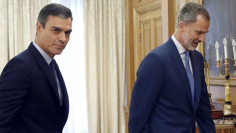 Ισπανία: Ο Σάντσεθ αποδέχτηκε την εντολή του βασιλιά για σχηματισμό κυβέρνησης