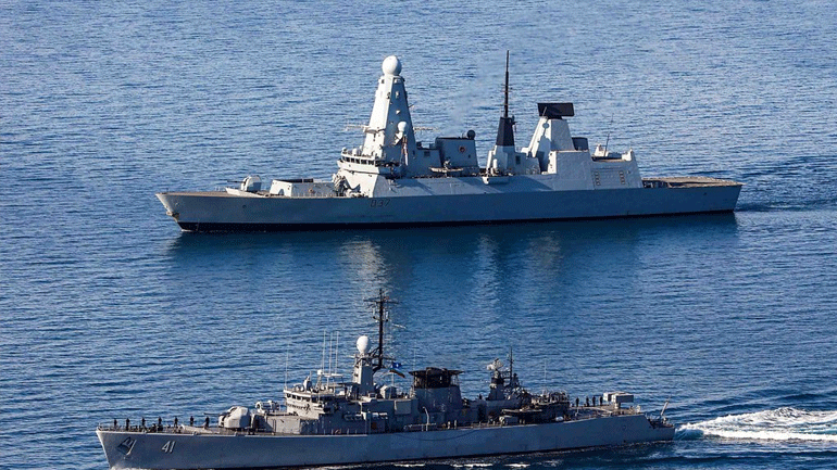 Ναυτική άσκηση Κύπρου, Γαλλίας και Ιταλίας στην κυπριακή ΑΟΖ