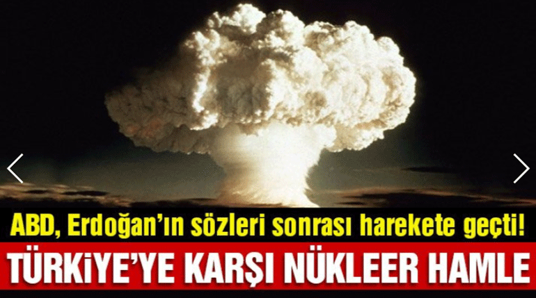 Το πρωτοσέλιδο άρθρο της τουρκικής εφημερίδας "Sozcu" που μεταδίδει την είδηση για το "όχι" των ΗΠΑ στην απόκτηση πυρηνικών όπλων από την Τουρκία