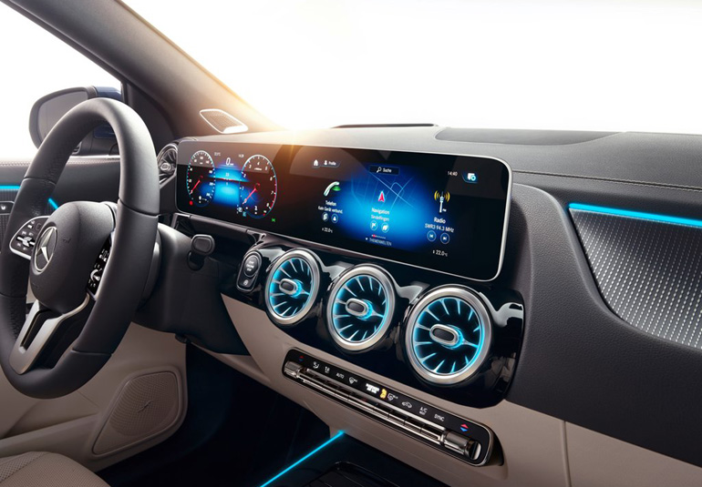 Άλλο... επίπεδο το εσωτερικό της GLA