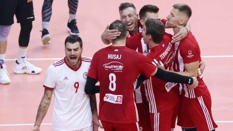 Βόλεϊ: Ιστορική αναμέτρηση Ολυμπιακός – Μόντενα για το CEV Cup