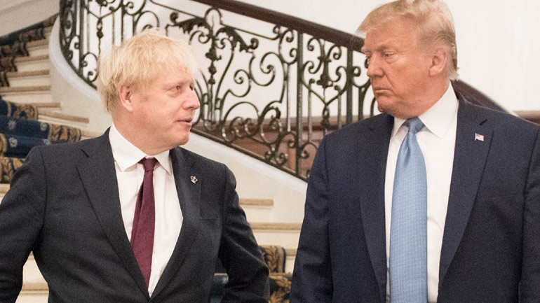 Τραμπ: Φαίνεται πως έχουμε μια μεγάλη νίκη για τον Μπόρις στο Ηνωμένο Βασίλειο