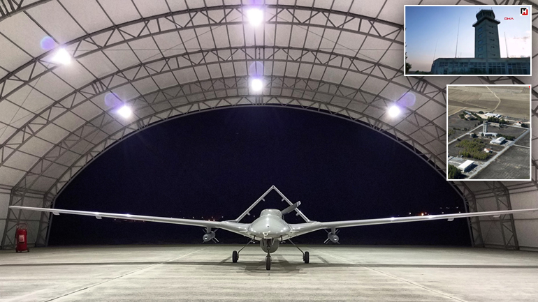 Οι Τούρκοι στήνουν βάση για drones στα κατεχόμενα