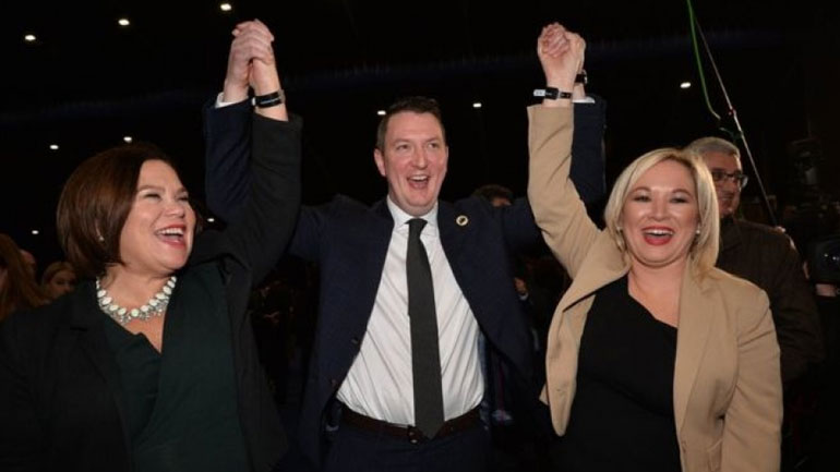 Οι Ιρλανδοί εθνικιστές κέρδισαν περισσότερες έδρες από τους ενωτικούς Ιρλανδούς