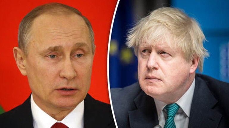 Κρεμλίνο: Ο Πούτιν επιθυμεί «εποικοδομητικό διάλογο» με τον Μπόρις Τζόνσον