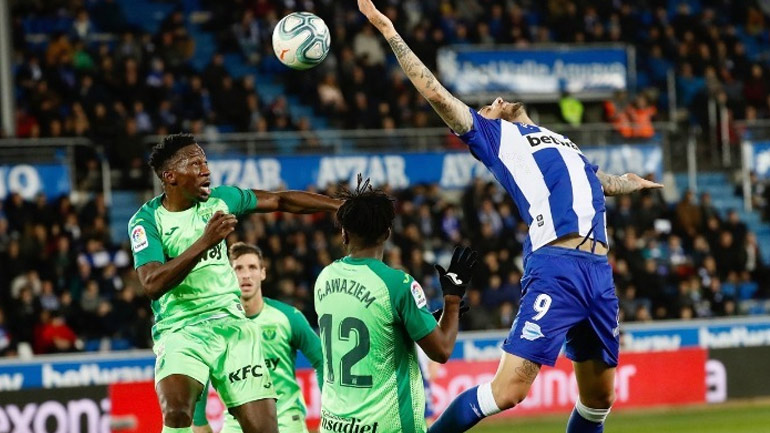 La Liga: Ισόπαλες 1-1 Αλαβές και Λεγανές