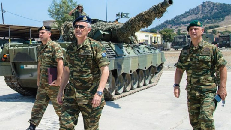 Κοινές δράσεις Στρατού – ΕΛΑΣ στη διαχείριση μεταναστευτικών ροών παρακολούθησε ο Αρχηγός ΓΕΣ