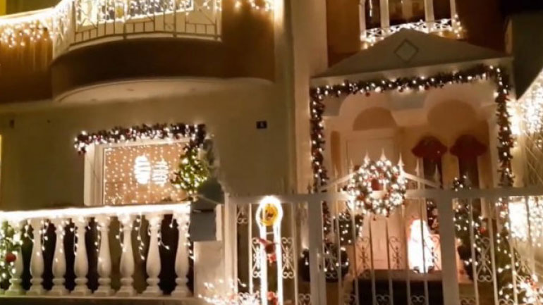 Κοζάνη: Αυτό είναι το πιο γιορτινό σπίτι με στολισμό… υπερπαραγωγή