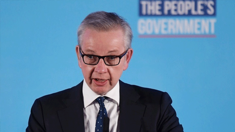 Γκόουβ: Ο Μπόρις Τζόνσον θα πραγματοποιήσει το Brexit έως τις 31 Ιανουαρίου