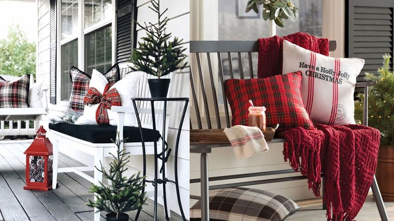 Πώς να διακοσμήσετε τους εξωτερικούς σας χώρους αυτά τα Χριστούγεννα για να εντυπωσιάσετε