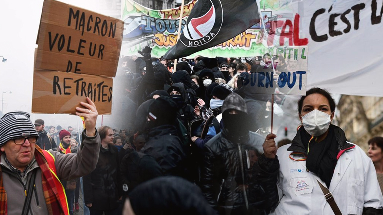 Οι Γάλλοι στους δρόμους για το συνταξιοδοτικό 