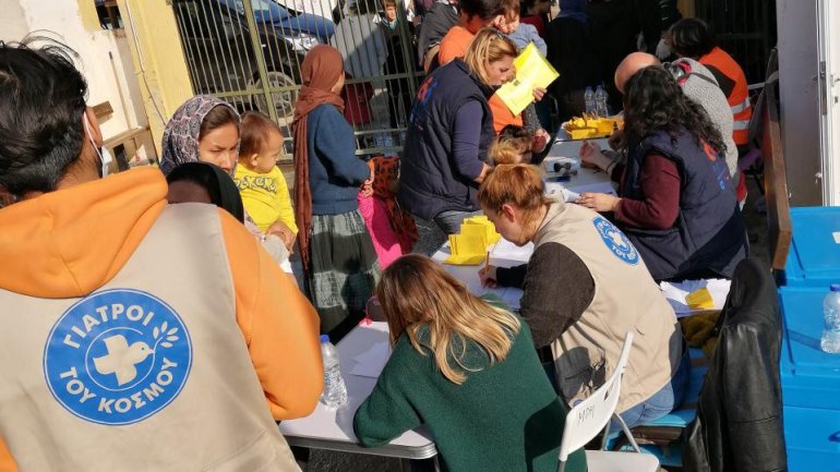 ΕΟΔΥ: Ολοκληρώθηκε ο εμβολιασμός των παιδιών στη Μόρια