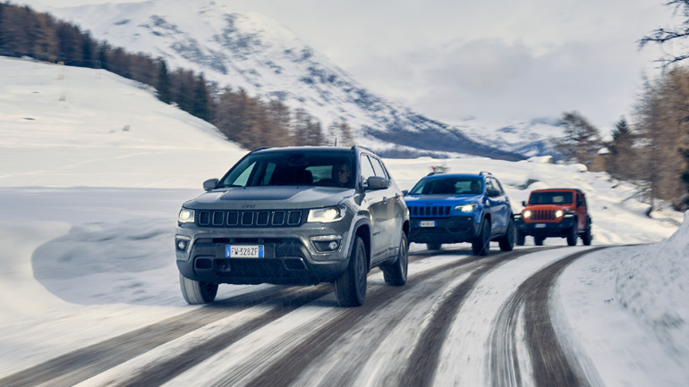 H Jeep στην Κοιλάδα της Αόστα