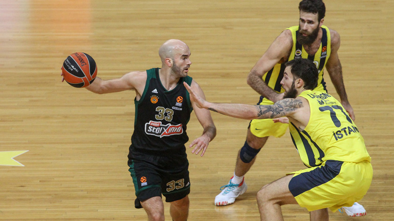 Euroleague: Στην 5η θέση του πίνακα των ασίστ ο Καλάθης