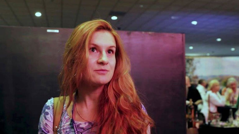 Μαρία Μπούτινα: Από πράκτορας της Ρωσίας σε παρουσιάστρια του Russia Today