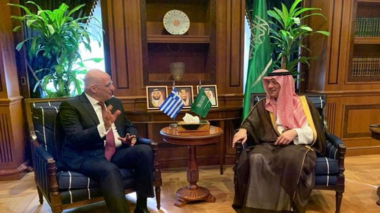 Δένδιας: Κοινή η αντίληψη μας με την Σ.Αραβία για τα μνημόνια Τουρκίας – Λιβύης