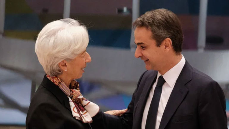 Στην Φρανκφούρτη ο Κυρ. Μητσοτάκης – Θα έχει συνάντηση με την Κριστίν Λαγκάρντ