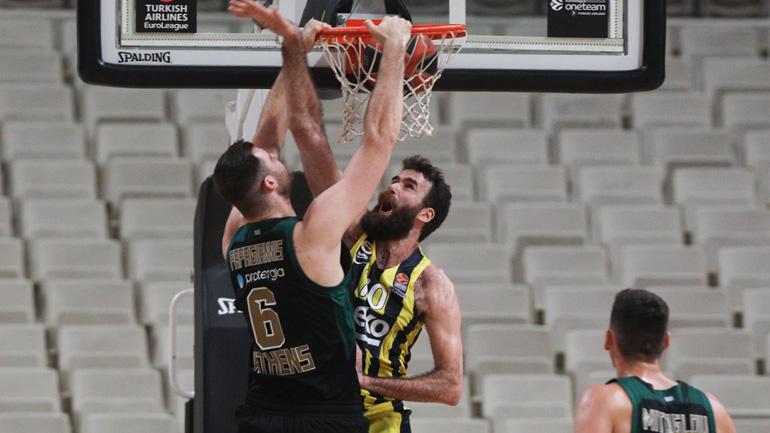Μεγάλη νίκη για τον Παναθηναϊκό στο άδειο ΟΑΚΑ, 81-78 τη Φενέρμπαχτσε