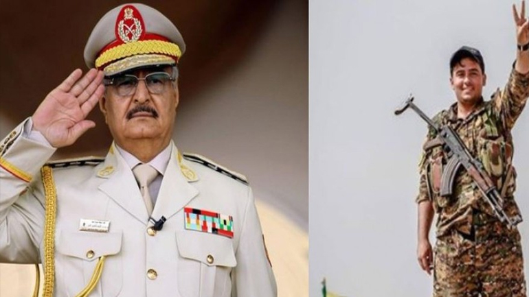 Οι Κούρδοι χαιρετούν τον Στρατάρχη Χαφτάρ με χάρτη της κυπριακής ΑΟΖ