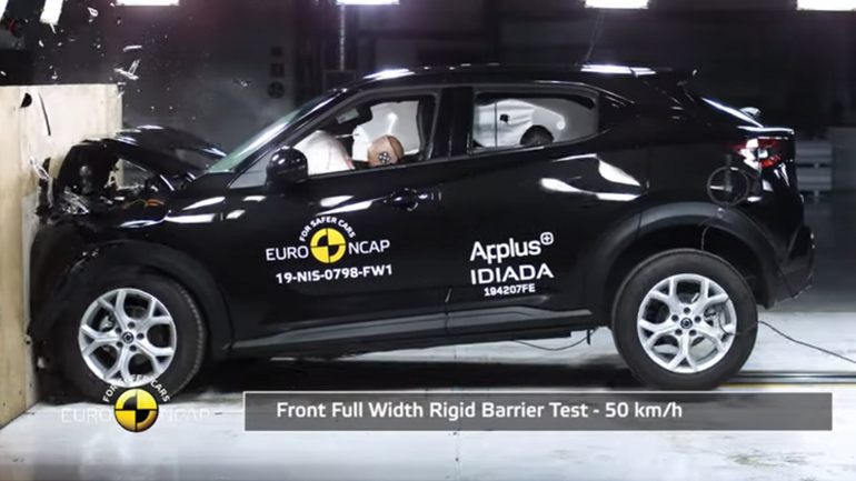 Πολύ υψηλά επίπεδα ασφάλειας για το Nissan Juke