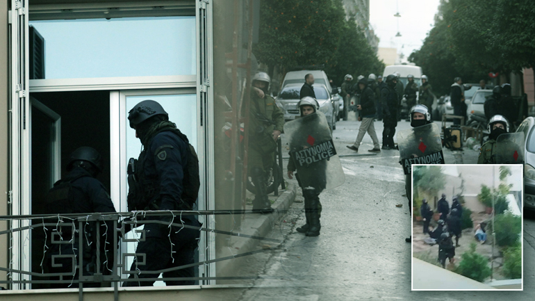 Τριπλή επιχείρηση της ΕΛ.ΑΣ στο Κουκάκι