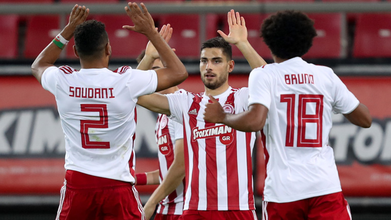 Άνετα ο Ολυμπιακός, 4-1 την ΑΕΛ