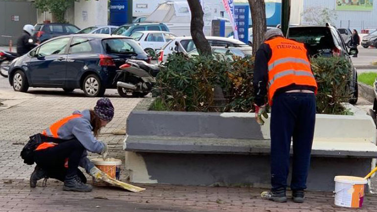 Καμίνια: Επιχείρηση καθαρισμού στο συνοικισμό του Απόλλωνα