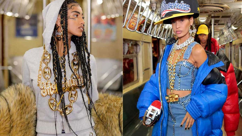 Ο οίκος Moschino παρουσίασε τη νέα του κολεξιόν στο μετρό της Νέας Υόρκης