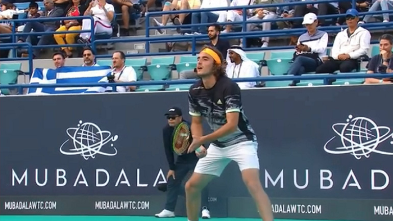 Νικηφόρο ξεκίνημα του Τσιτσιπά στο Άμπου Ντάμπι