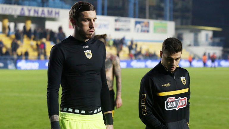 ΑΕΚ: Αιμάτωμα ο Μπάρκας, κάκωση ο Γαλανόπουλος