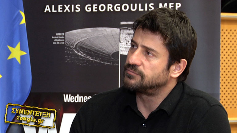 Αλέξης Γεωργούλης: Ο κόσμος όταν εκφράζεται σαν καλλιτέχνης μπορεί να αλλάξει την κοινωνία