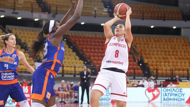 Μπάσκετ: Ήττα για τις γυναίκες του Ολυμπιακού στην Ουγγαρία