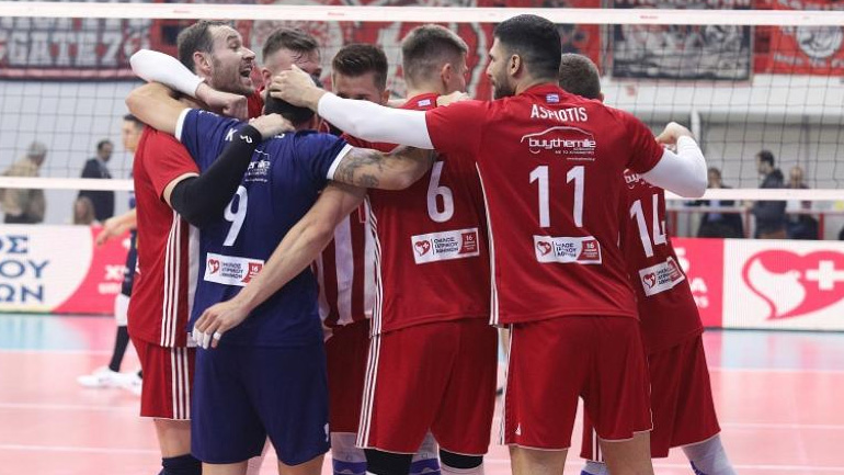 Βόλεϊ: Αποχαιρέτησε την Ευρώπη ο Ολυμπιακός