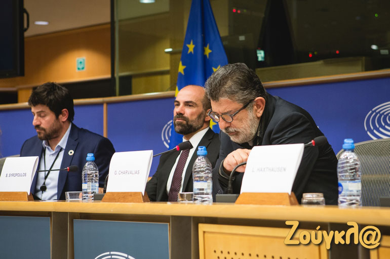 Αλέξης Γεωργούλης - Σπυρίδων Συρόπουλος- Γιώργος Χαρβαλιάς 