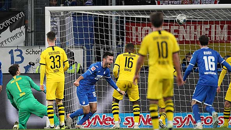 Ανατροπή στο φινάλε για την Χοφενχάιμ, 2-1 τη Ντόρτμουντ