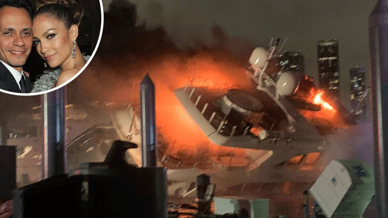 Στις φλόγες το πολυτελές γιοτ του Marc Anthony αξίας 7 εκατομμυρίων δολαρίων