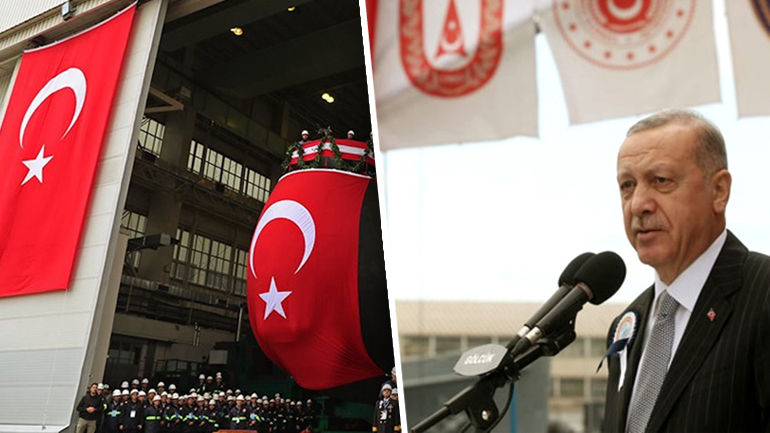 O Ερντογάν αμφισβητεί την ελληνική κυριαρχία σε νησιά του Αιγαίου O Ερντογάν αμφισβητεί την ελληνική κυριαρχία σε νησιά του Αιγαίου