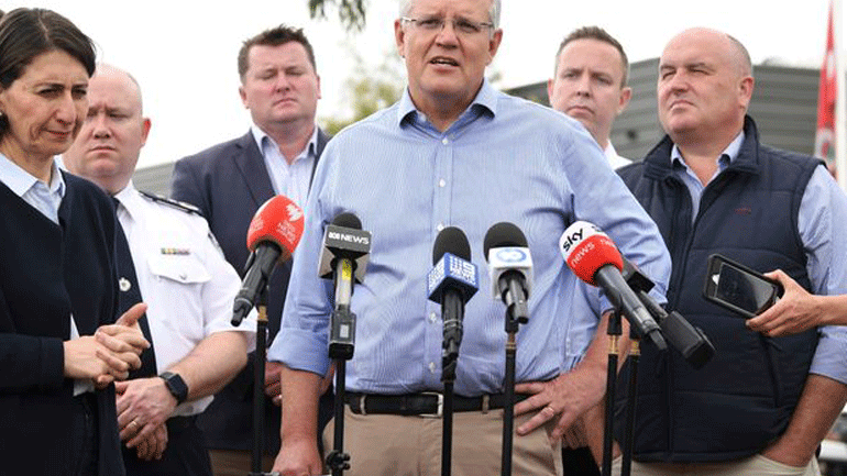 Αυστραλία: Συγγνώμη για τη στάση του σχετικά με τις πυρκαγιές ζήτησε ο πρωθυπουργός Μόρισον