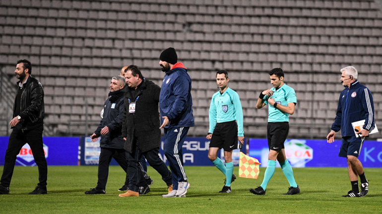 Ολυμπιακός: Θα ζητήσει την επανάληψη του αγώνα με τον Βόλο