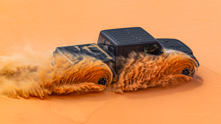 Το Jeep Gladiator κατακτά τους αμμόλοφους
